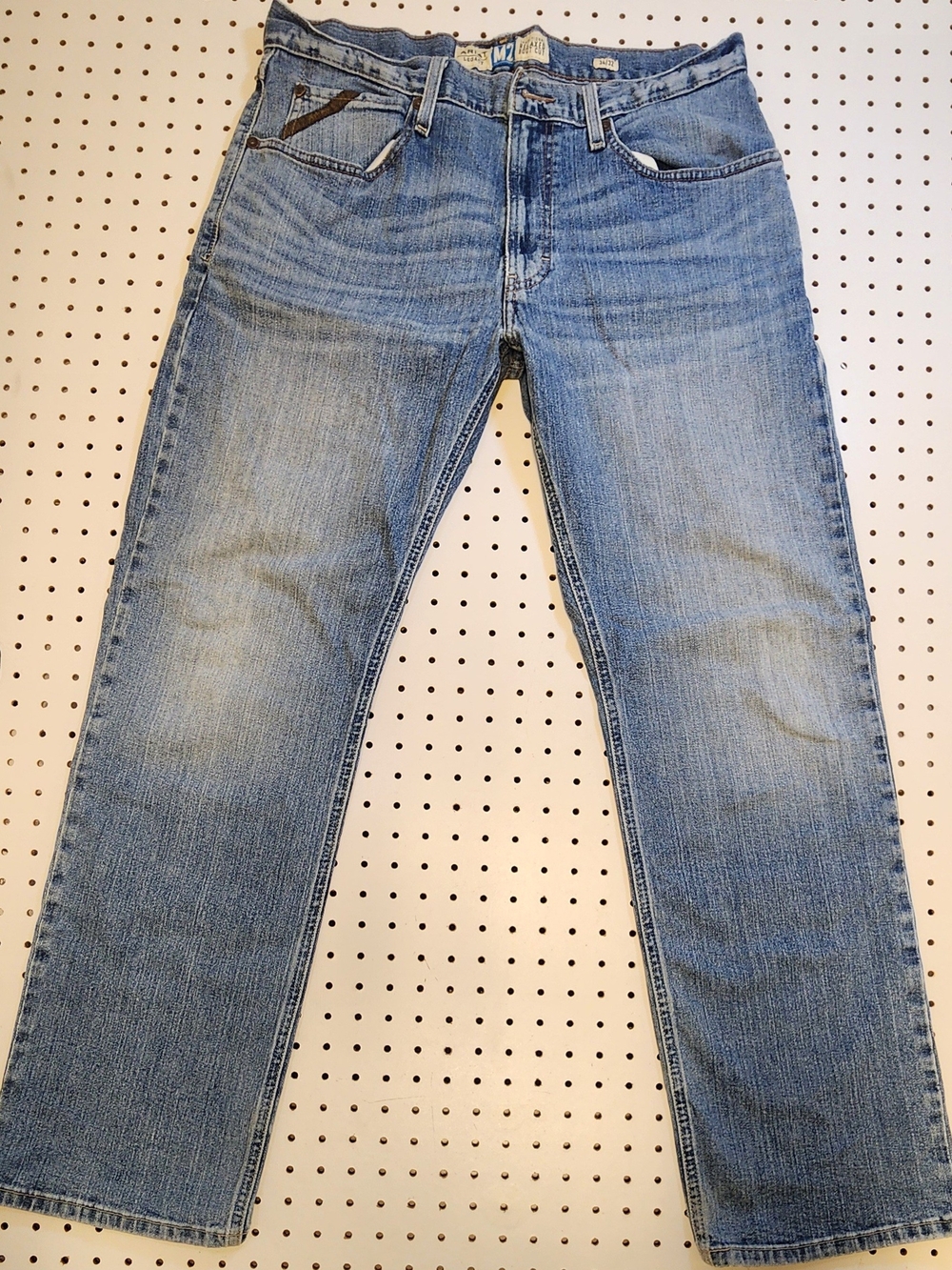 Ariat M2 Legacy Relaxed Boot Cut Jeans Mens 34x32 Medium Wash Western Denim